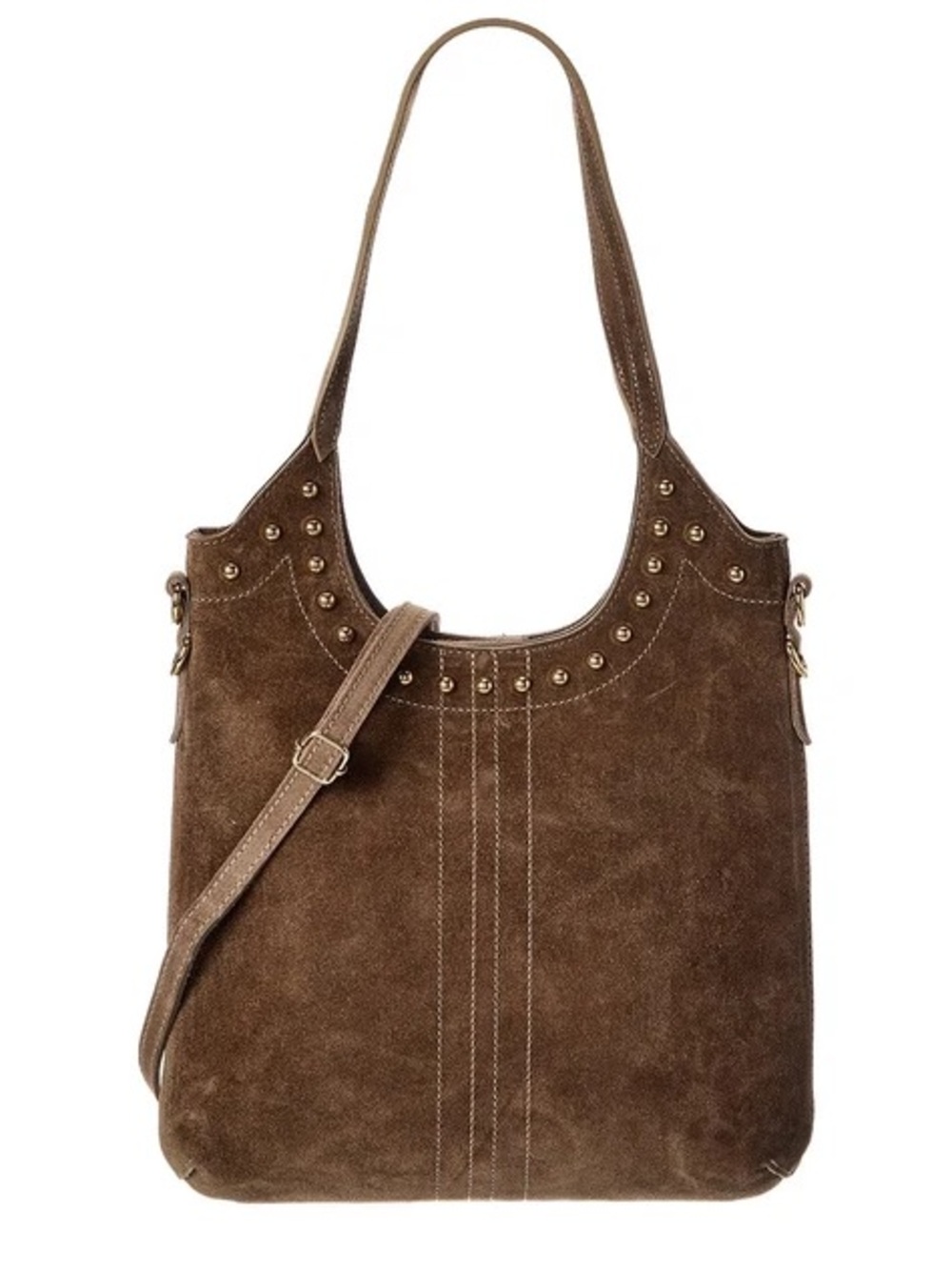 Isabella Rossetti Scarlett27 Studded Leather Tote